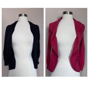 Frenchi Black and Pink Sweater Set